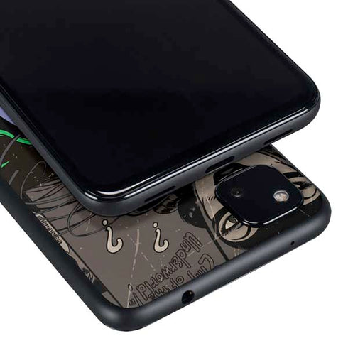 DC Comics Catwoman Vintage Action Pose Pattern Google Pixel 4a Skin